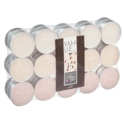 BOUGIE CHAUFFE PLAT PARFUMEE VANILLE X30 PIECES