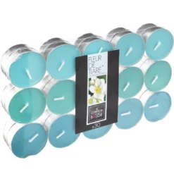 BOUGIE CHAUFFE PLAT PARFUMEE FLEUR TIARE NINA X30