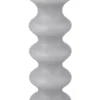 BOUGIE DECORATIVE BLANCHE PARAFFINE 5.8X17.5CM