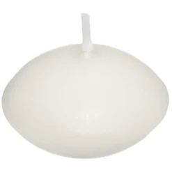 BOUGIE FLOTTANTE MANY BLANC D.4.5CM X6 PIECES