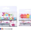 BOUGIE JOYEUX ANNIVERSAIRE OU CUPCAKE