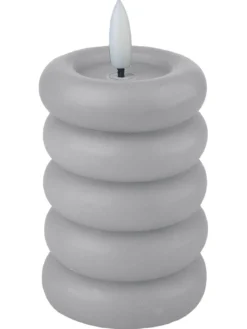 BOUGIE LED BLANC 6X9.5CM