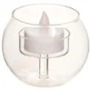 BOUGIE LED VERRE RONDE BOLA D.8CM