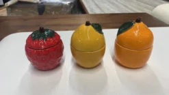 BOUGIE PARFUMEE CERAMIQUE FRUITY 120G