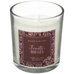 BOUGIE PARFUMEE CLOCHE FRUITS ROUGES LOLI 130G