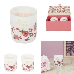 BOUGIE PARFUMEE COFFRET MAMAN CHERIE