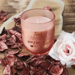 BOUGIE PARFUMEE ET POT POURRI