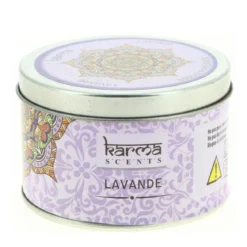 BOUGIE PARFUMEE KARMA POT METAL COUVERCLE 100G