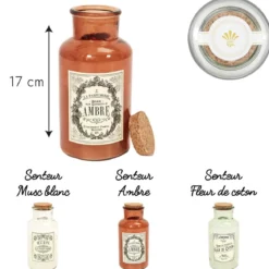 BOUGIE PARFUMEE MAISON TRADITION H.17CM