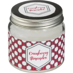 BOUGIE PARFUMEE MONI POT VERRE CRANBERRY 65G