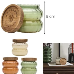 BOUGIE PARFUMEE SOFTNESS H.9CM