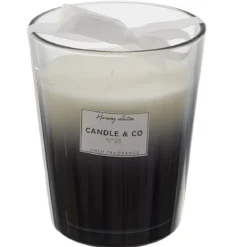 BOUGIE PARFUMEE VASE NOIR HARMONY H16CM
