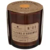 BOUGIE PARFUMEE VERRE ANTI ODEUR TABAC 130G