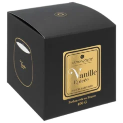 BOUGIE PARFUMEE VERRE ARLO VANILLE 400G