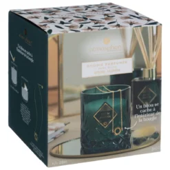 BOUGIE PARFUMEE VERRE COLLECTIONNEUR JASMIN 240G