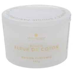 BOUGIE PARFUMEE VERRE GLOWY COTON 440G