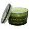BOUGIE PARFUMEE VERRE GLOWY ORCHIDEE 440G