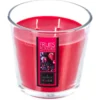 BOUGIE PARFUMEE VERRE GM 500G FRUIT ROUGE
