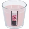 BOUGIE PARFUMEE VERRE GM 500G ROSE