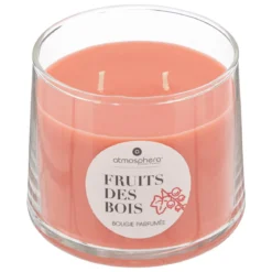 BOUGIE PARFUMEE VERRE IZOR FRUIT DES BOIS 300G