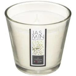 BOUGIE PARFUMEE VERRE JASMIN NINA 190G