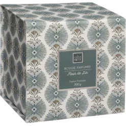 BOUGIE PARFUMEE VERRE LIN LOYS 390G