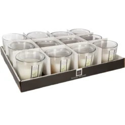BOUGIE PARFUMEE VERRE NINA JASMIN 90G