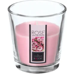 BOUGIE PARFUMEE VERRE NINA ROSE 90G