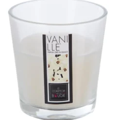 BOUGIE PARFUMEE VERRE NINA VANILLE 90G
