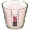 BOUGIE PARFUMEE VERRE ROSE NINA 190G