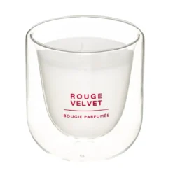 BOUGIE PARFUMEE VERRE ROUGE ILAN 130G