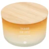 BOUGIE PARFUMEE VERRE SANA TERRE FEU 420G