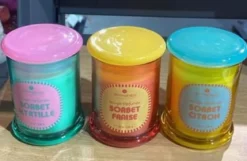 BOUGIE PARFUMEE VERRE SORBET 160G