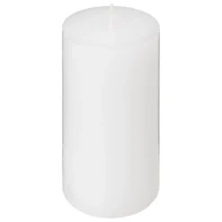 BOUGIE RONDE BLANC 355G 6.8X14CM