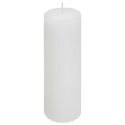 BOUGIE RONDE DEMI BLANC D.5X14CM