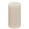 BOUGIE RONDE HUGO TAUPE D.7X13CM