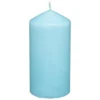 BOUGIE RONDE HUGO TURQUOISE 7X13CM