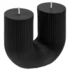 BOUGIE U DEMI NOIR