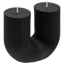 BOUGIE U DEMI NOIR
