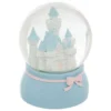 BOULE DE NEIGE CHATEAU HIVER D.10X13.2CM