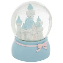 BOULE DE NEIGE CHATEAU HIVER D.10X13.2CM
