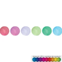 BOULE LED D.18.5CM