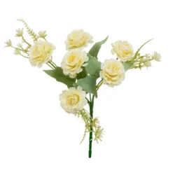 BOUQUET OEILLET PHOEBE H.35CM
