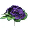 BOUQUET PRIMEVERES H.18CM VIOLET