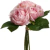 BOUQUET 9 ROSES ANCIENNES H.30CM