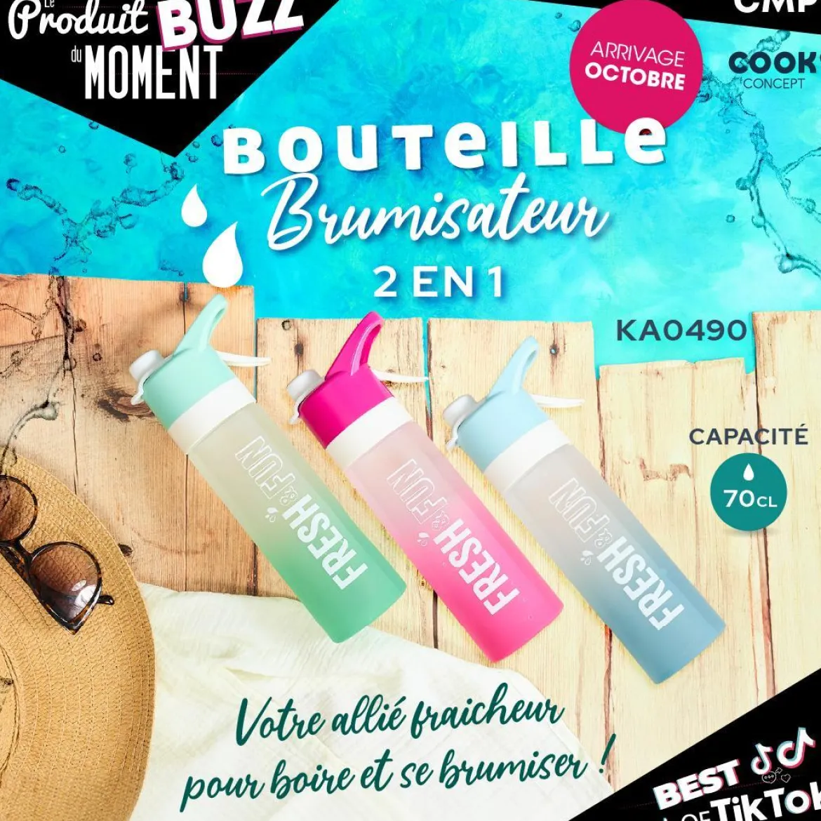 BOUTEILLE BRUMISATEUR 2 EN 1
