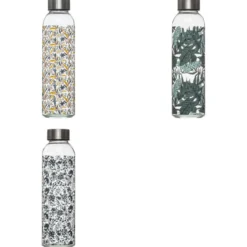 BOUTEILLE DETOX VERRE ET INOX 50CL