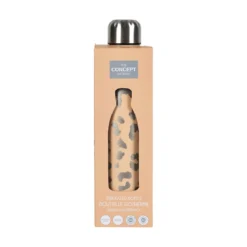 BOUTEILLE DE TRANSPORT ISOTHERME LEOPARD 50CL