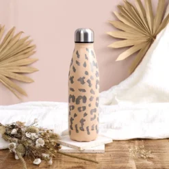 BOUTEILLE DE TRANSPORT ISOTHERME LEOPARD 50CL