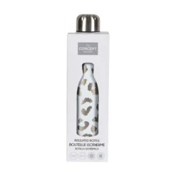 BOUTEILLE DE TRANSPORT ISOTHERME LEOPARD 50CL